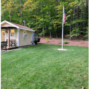 aura flag pole from Bob's Flagpoles