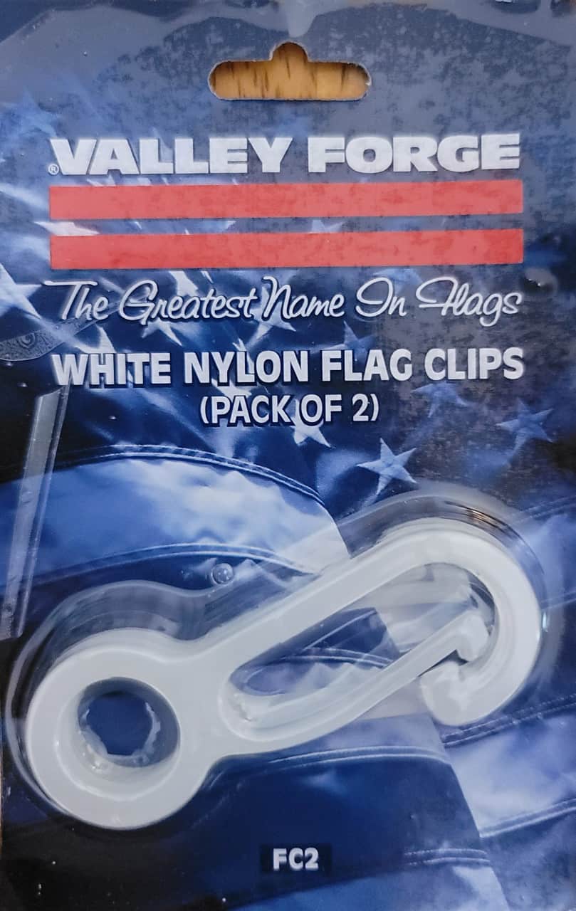 Flag Pole Clips 2 to a Package 2 Sets Nylon - Image 2