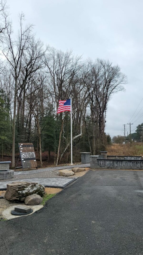 15' High Wind Tapered Concord Aluminum Flagpole 3"Base Commercial Grade - Image 2