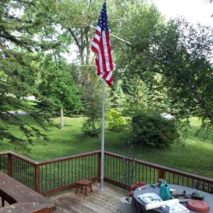 titan deck mount from Bob's Flagpoles