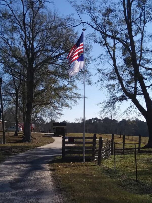 titan flagpole from Bob's Flagpoles