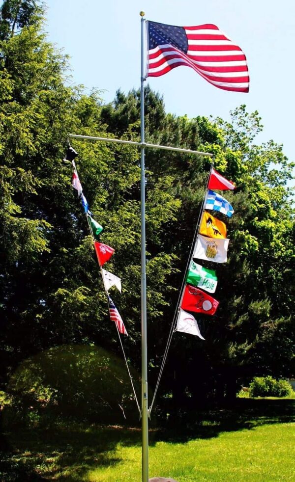 20' Superior 1 Nautical Telescoping Flagpole - Telepole