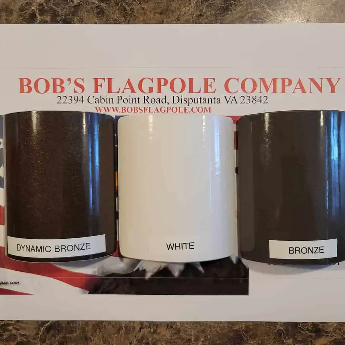 Zeus Nautical Flagpoles with Yardarm and Gaff 25' to 60' Exposed Heights - Image 5