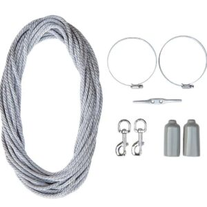 titan rope conversion silver rope from Bob's Flagpoles
