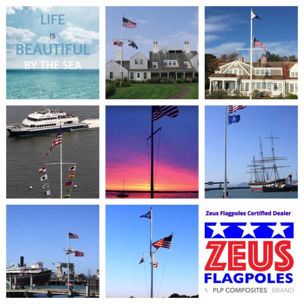 zeus flagpoles from Bob's Flagpoles