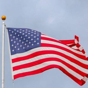 17', 23' and 28' 2.75" Diameter Sectional Super Strong Flagpoles - made with 10 Gauge Aluminum