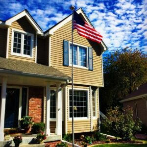 20' Superior 2 Telepole Telescoping Flagpole, 3.5" Base Diameter, 10 gauge Aluminum