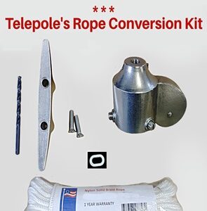 Telepole Halyard/Rope Kit Conversion for the Telescoping Flagpoles