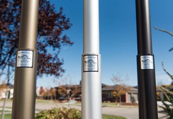 Titan 20'LT Residential Telescoping Aluminum Flagpole Kit - Image 2