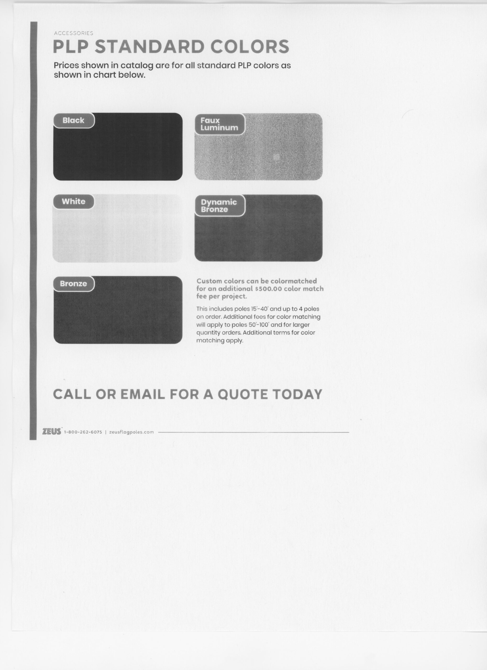 Zeus Nautical Flagpoles with Yardarm and Gaff 25' to 60' Exposed Heights - Image 7