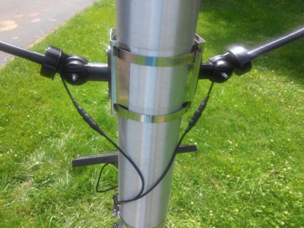 Solar Flagpole Super Lighting Kit High End Commercial CREE Bullhorn - Image 2