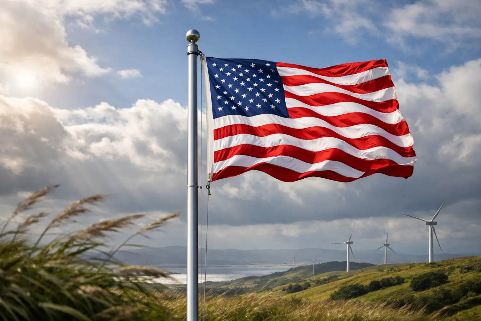 Best Flagpole for Windy Areas