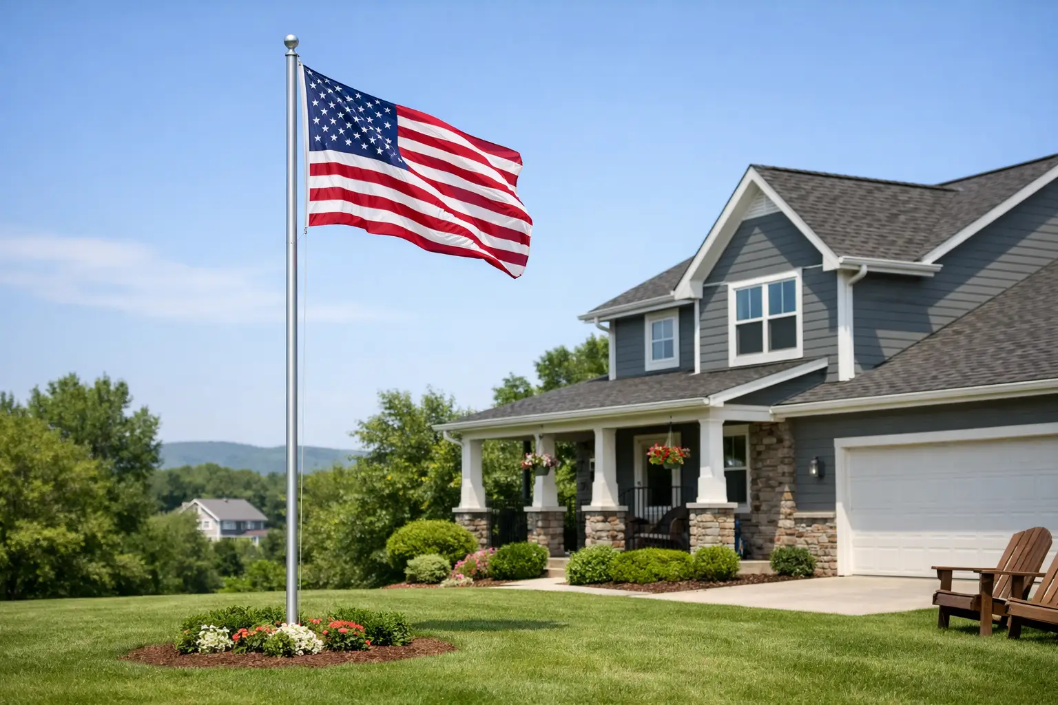 What Flagpole Height for House Works Best?