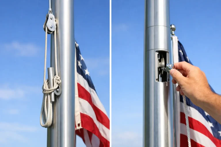 External Halyard vs Internal Halyard Compared